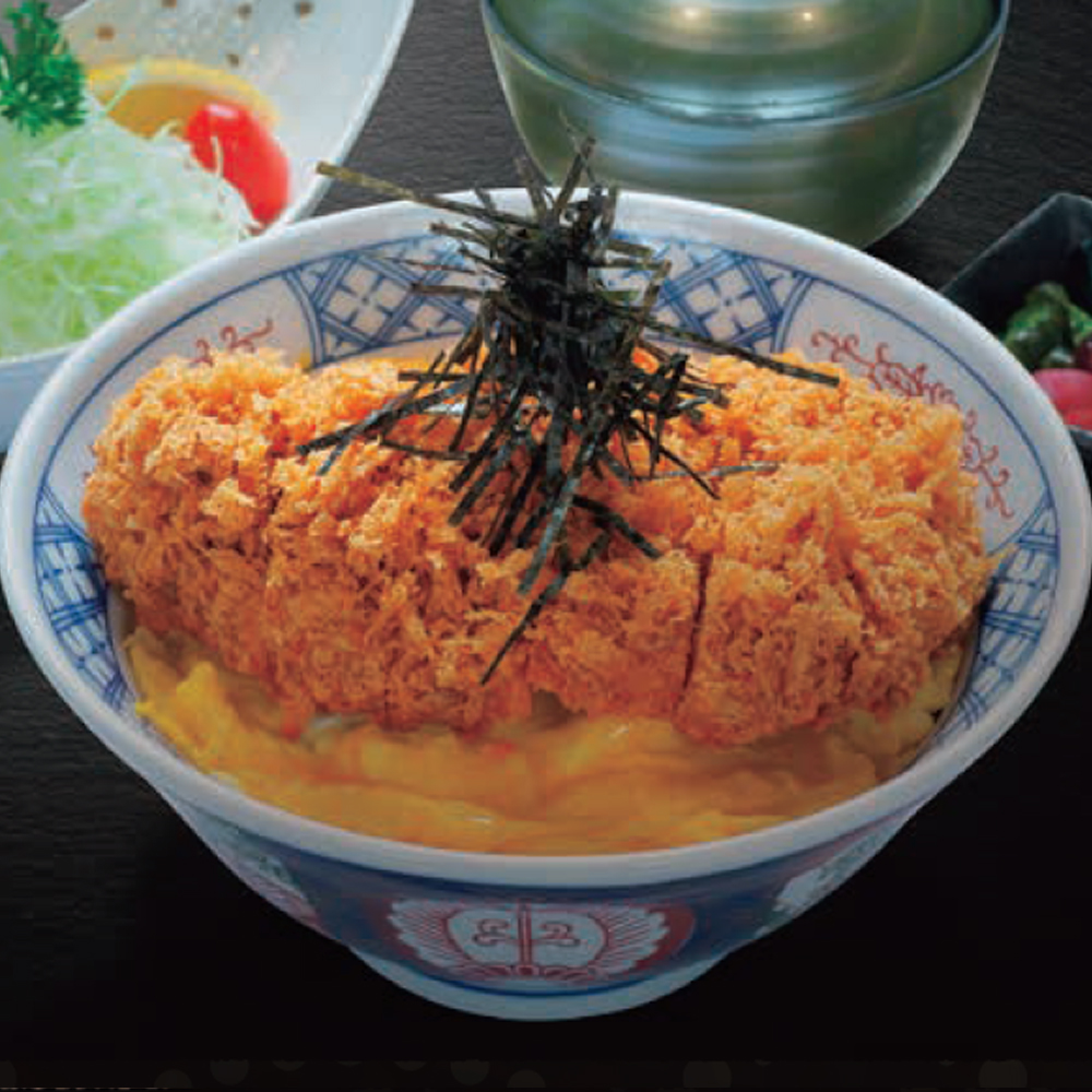 滑蛋吉列豬扒飯定食 Deep-Fried Pork Loin Rice with Special Egg and Onion Sauce Set